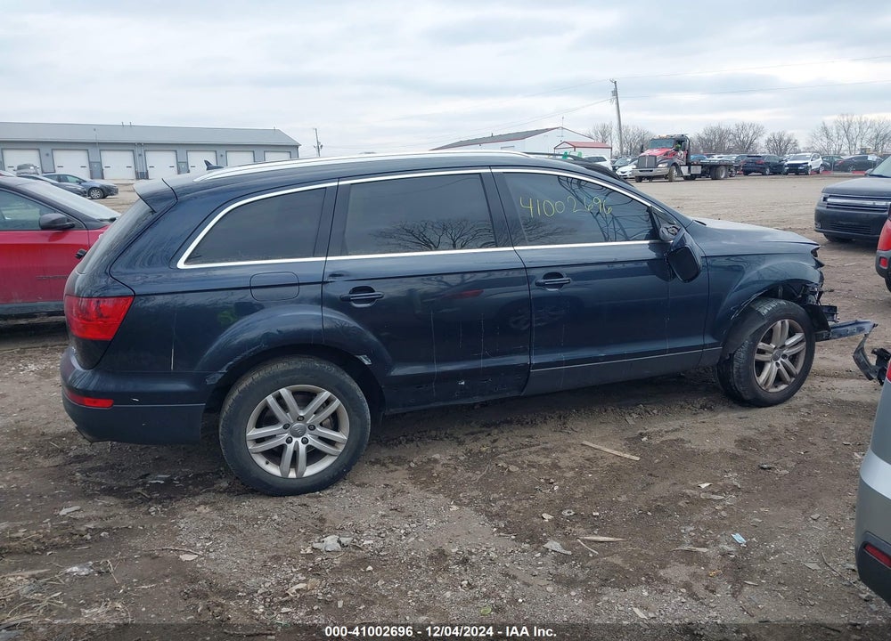 2009 AUDI Q7 3.6 5 PASSENGER/3.6 PREMIUM VIN: WA1AY74L89D025058