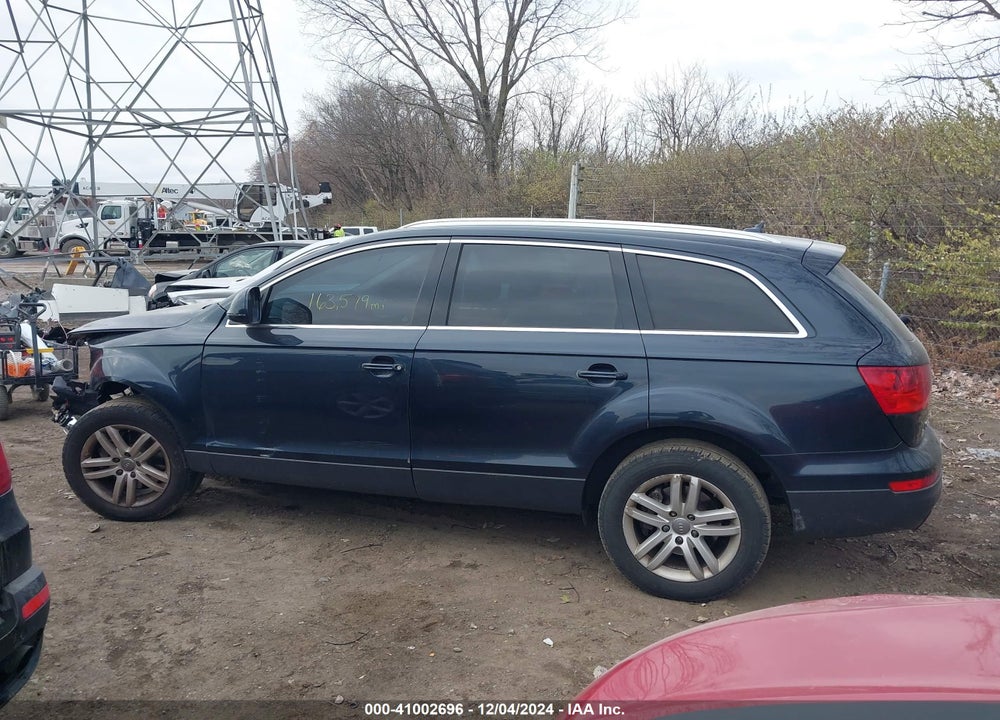 2009 AUDI Q7 3.6 5 PASSENGER/3.6 PREMIUM VIN: WA1AY74L89D025058