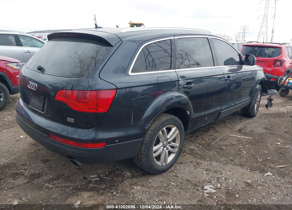 2009 AUDI Q7 3.6 5 PASSENGER/3.6 PREMIUM VIN: WA1AY74L89D025058