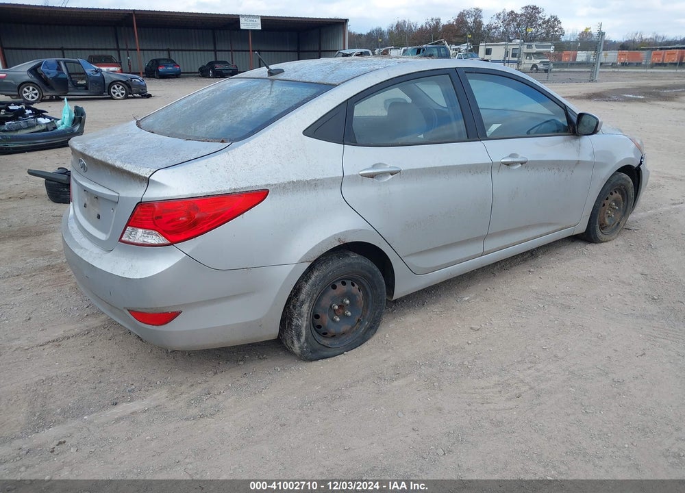 2013 HYUNDAI ACCENT GLS VIN: KMHCT4AE7DU462135