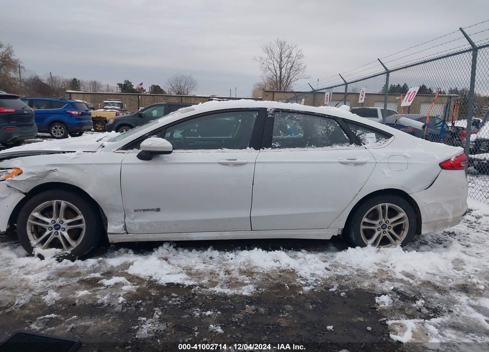 2018 FORD FUSION HYBRID SE VIN: 3FA6P0LU8JR206548