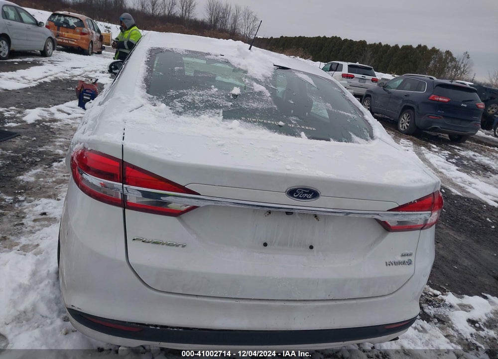 2018 FORD FUSION HYBRID SE VIN: 3FA6P0LU8JR206548