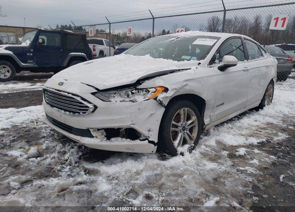 2018 FORD FUSION HYBRID SE VIN: 3FA6P0LU8JR206548