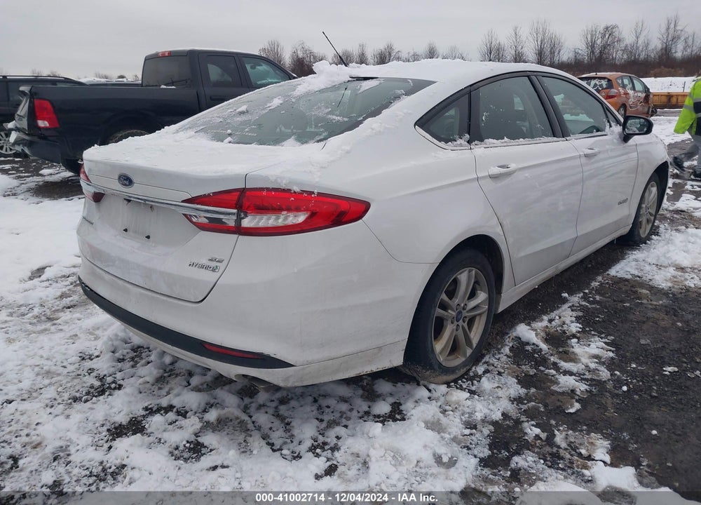 2018 FORD FUSION HYBRID SE VIN: 3FA6P0LU8JR206548