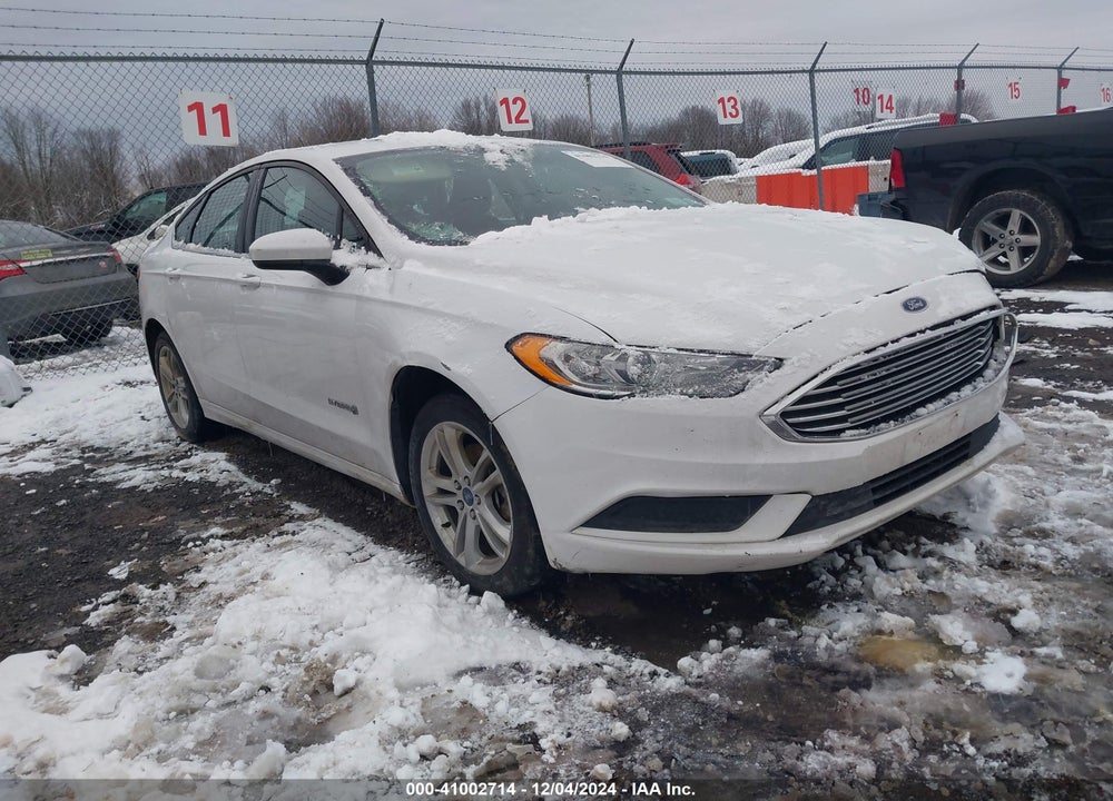 2018 FORD FUSION HYBRID SE VIN: 3FA6P0LU8JR206548