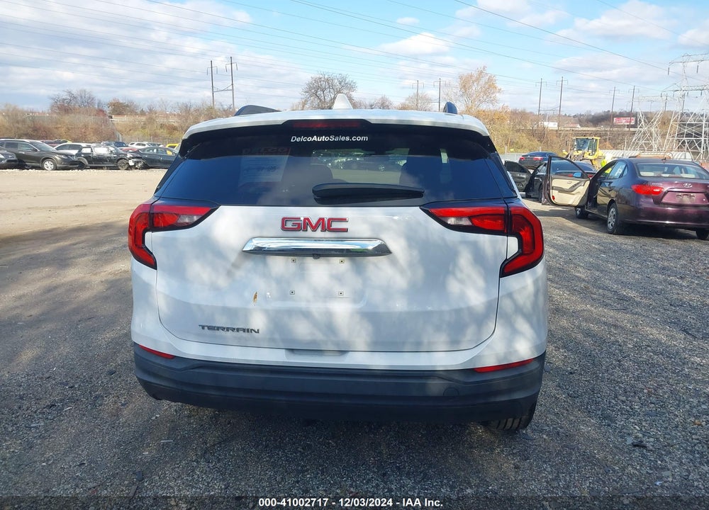 2019 GMC TERRAIN SLE VIN: 3GKALMEV1KL166156