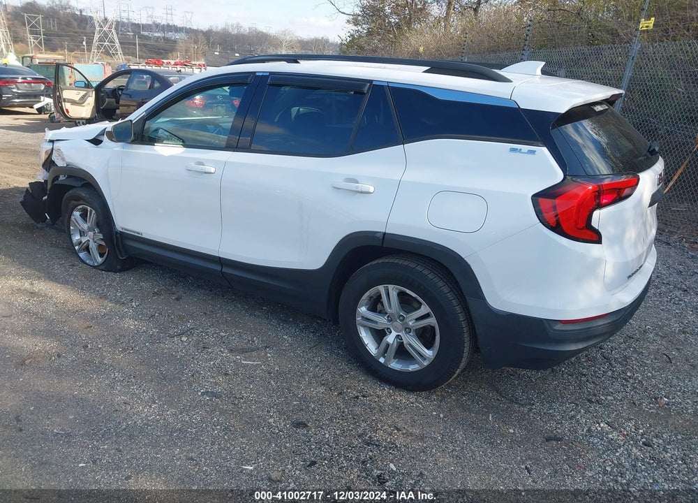 2019 GMC TERRAIN SLE VIN: 3GKALMEV1KL166156