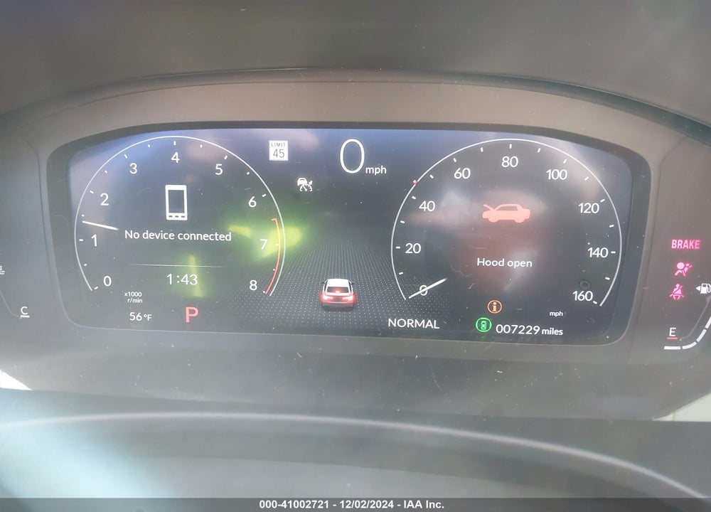 2024 HONDA CIVIC VIN: 2HGFE1F9XRH334862