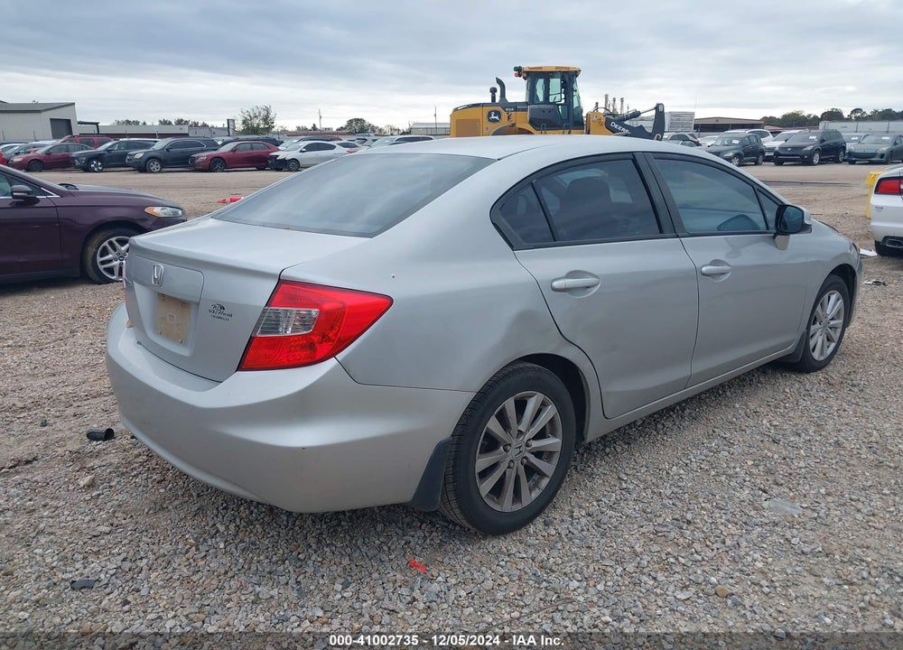 2012 HONDA CIVIC EX VIN: 19XFB2F85CE065497