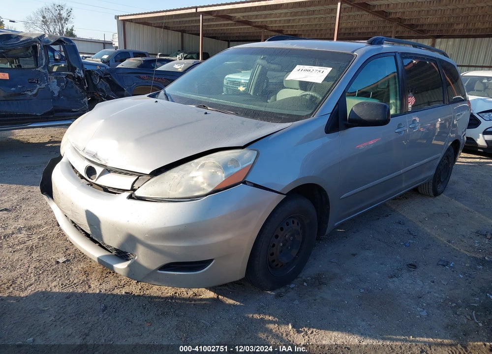 2007 TOYOTA SIENNA LE VIN: 5TDZK23C07S035261