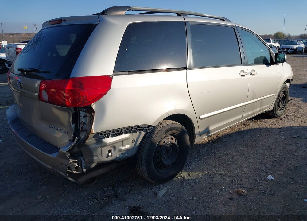 2007 TOYOTA SIENNA LE VIN: 5TDZK23C07S035261