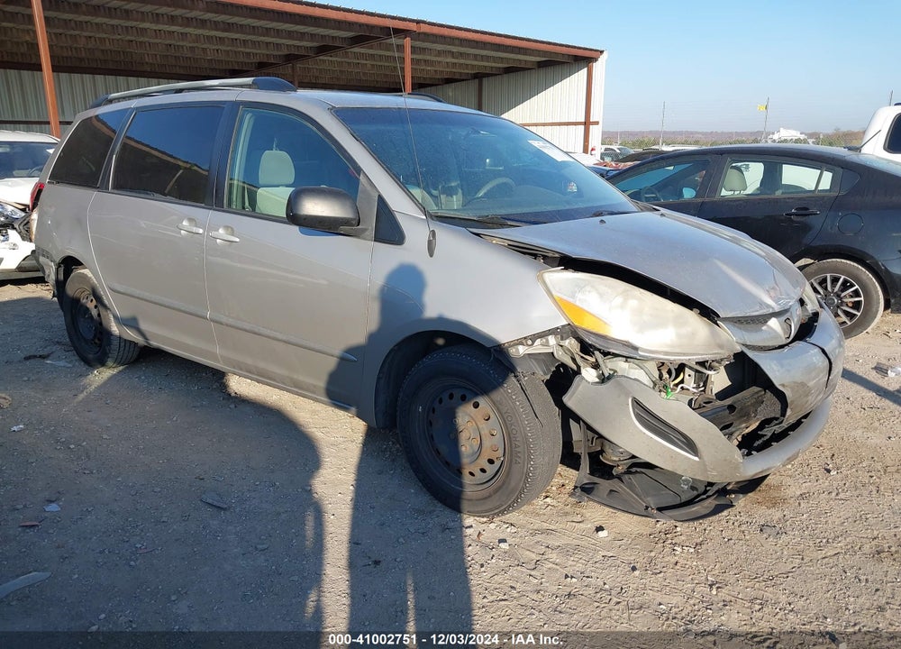 2007 TOYOTA SIENNA LE VIN: 5TDZK23C07S035261
