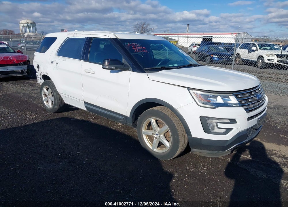 2017 FORD EXPLORER XLT VIN: 1FM5K8DH6HGD74626