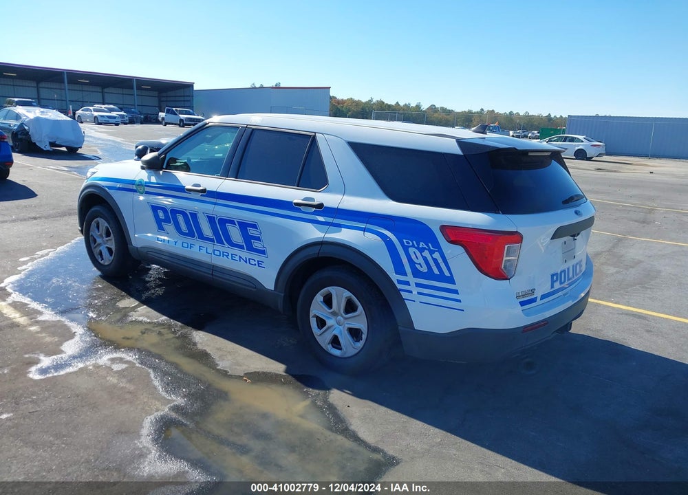 2021 FORD POLICE INTERCEPTOR UTILITY VIN: 1FM5K8AB5MGA42526