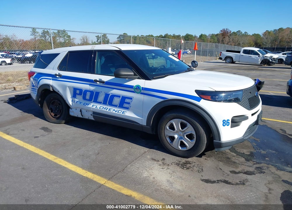 2021 FORD POLICE INTERCEPTOR UTILITY VIN: 1FM5K8AB5MGA42526
