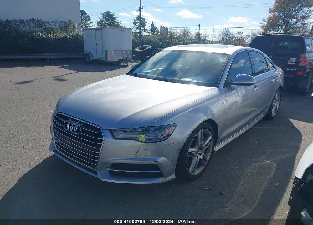 2016 AUDI A6 2.0T PREMIUM PLUS VIN: WAUGFAFC1GN094193