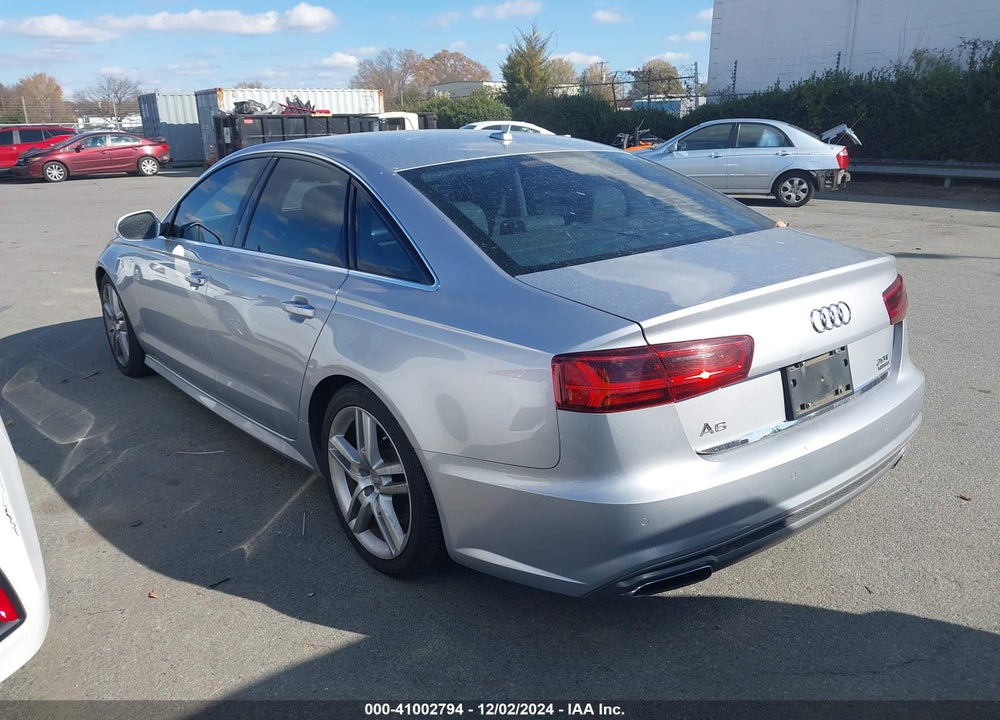 2016 AUDI A6 2.0T PREMIUM PLUS VIN: WAUGFAFC1GN094193
