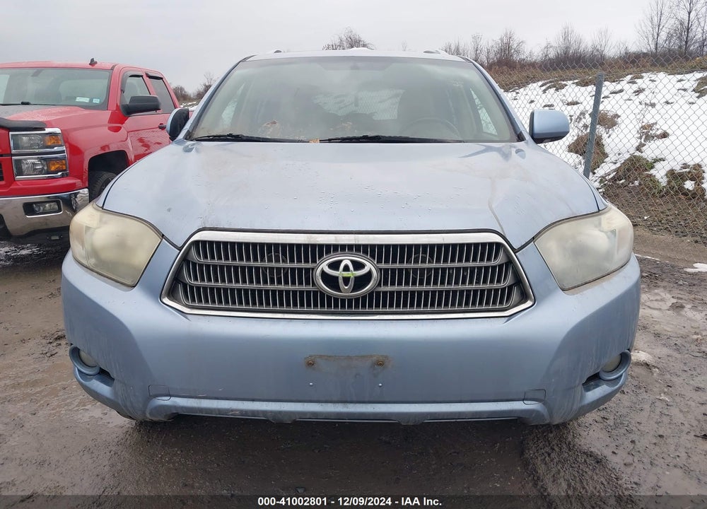 2008 TOYOTA HIGHLANDER HYBRID LIMITED VIN: JTEEW44A582016575