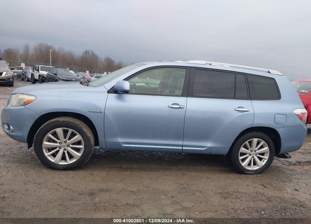 2008 TOYOTA HIGHLANDER HYBRID LIMITED VIN: JTEEW44A582016575