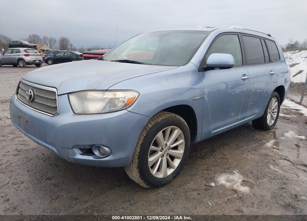 2008 TOYOTA HIGHLANDER HYBRID LIMITED VIN: JTEEW44A582016575