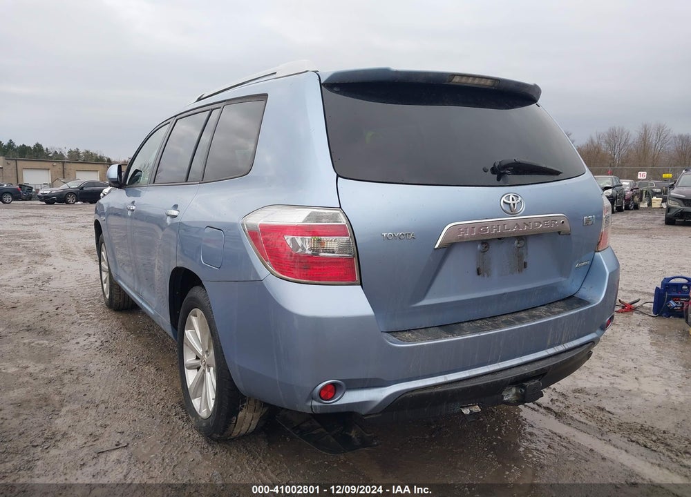 2008 TOYOTA HIGHLANDER HYBRID LIMITED VIN: JTEEW44A582016575