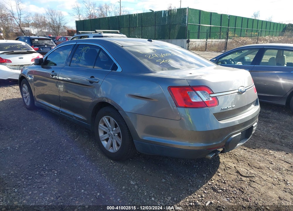2011 FORD TAURUS SE VIN: 1FAHP2DW0BG182372