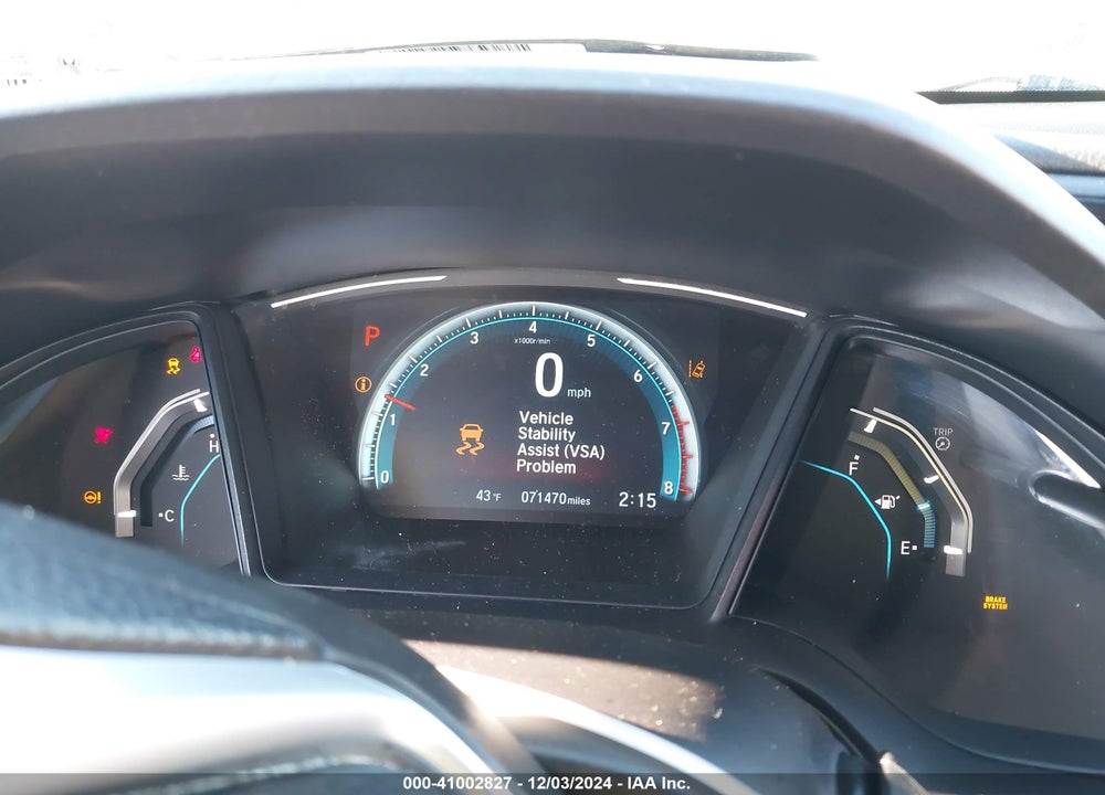 2017 HONDA CIVIC VIN: 19XFC2F6XHE225196