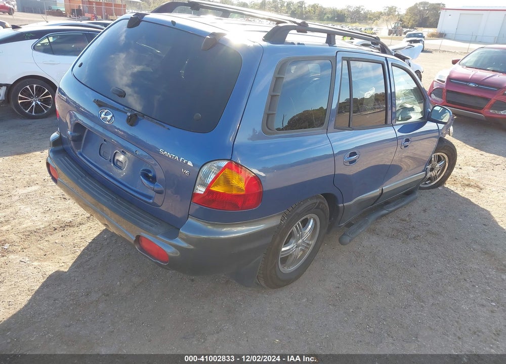 2003 HYUNDAI SANTA FE GLS/LX VIN: KM8SC13D33U370355