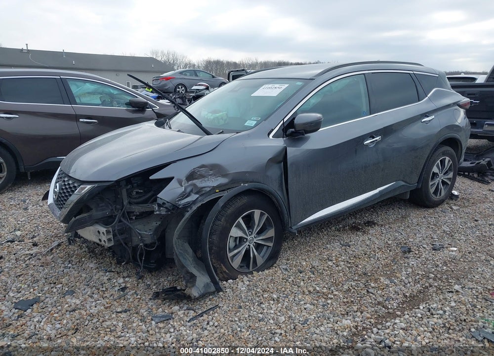 2021 NISSAN MURANO SV FWD VIN: 5N1AZ2BJ2MC113797