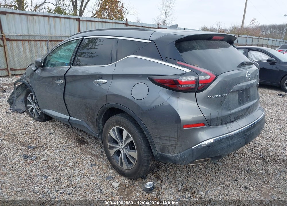 2021 NISSAN MURANO SV FWD VIN: 5N1AZ2BJ2MC113797