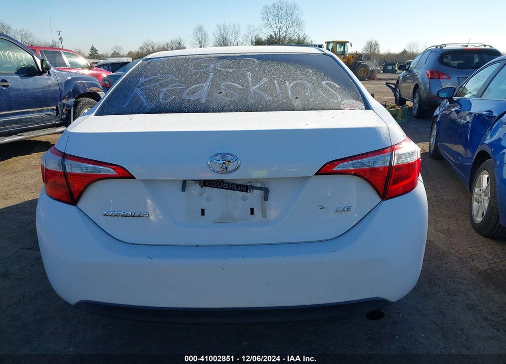 2015 TOYOTA COROLLA LE VIN: 2T1BURHE2FC242059