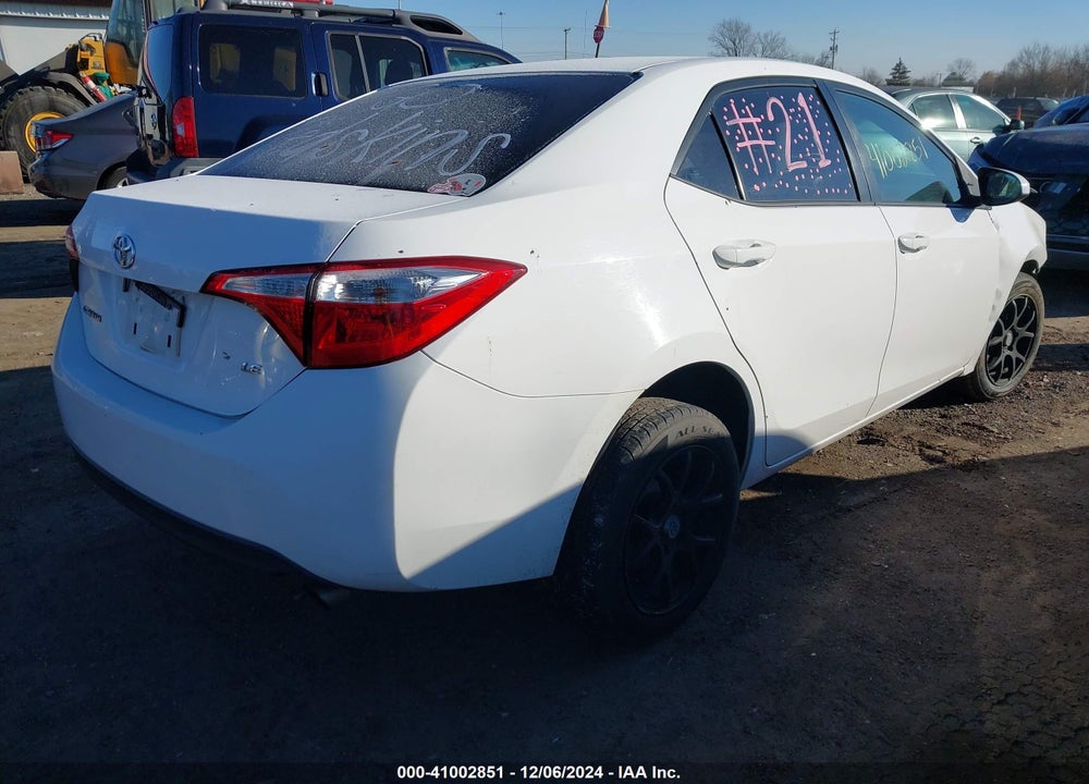 2015 TOYOTA COROLLA LE VIN: 2T1BURHE2FC242059