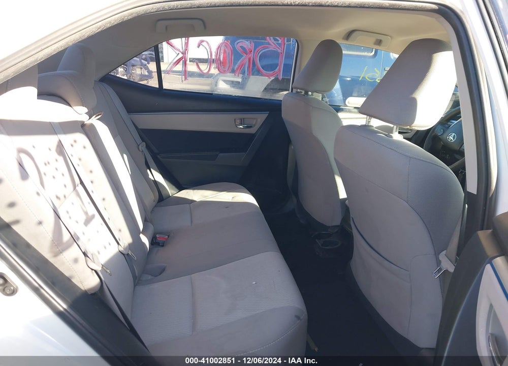 2015 TOYOTA COROLLA LE VIN: 2T1BURHE2FC242059