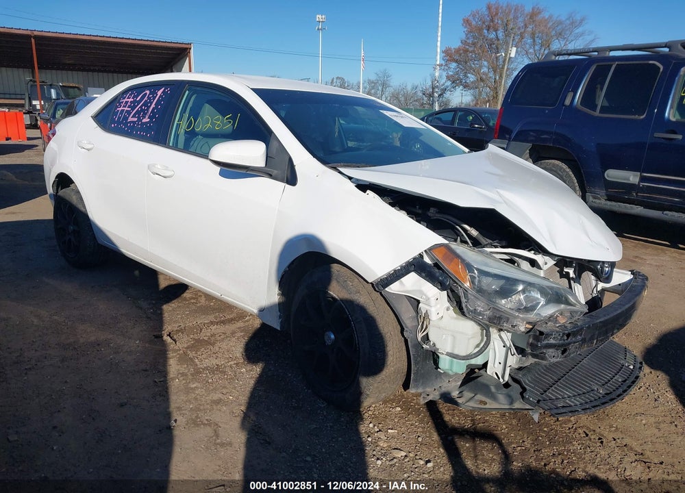 2015 TOYOTA COROLLA LE VIN: 2T1BURHE2FC242059
