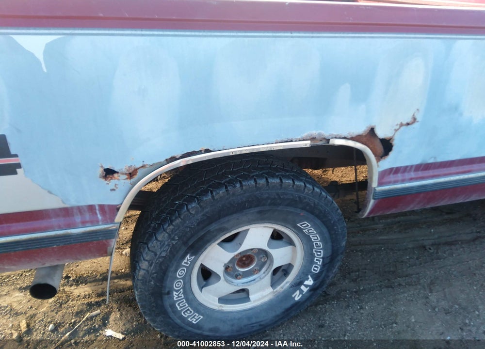 1992 CHEVROLET GMT-400 K1500 VIN: 1GCEK14K5NZ167992