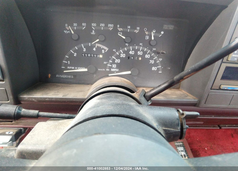 1992 CHEVROLET GMT-400 K1500 VIN: 1GCEK14K5NZ167992
