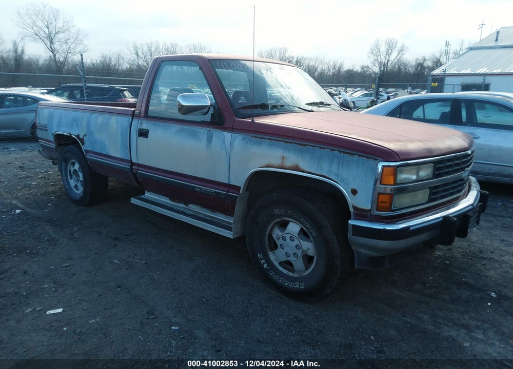 1992 CHEVROLET GMT-400 K1500 VIN: 1GCEK14K5NZ167992