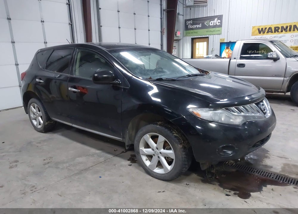 2010 NISSAN MURANO S VIN: JN8AZ1MW1AW138339