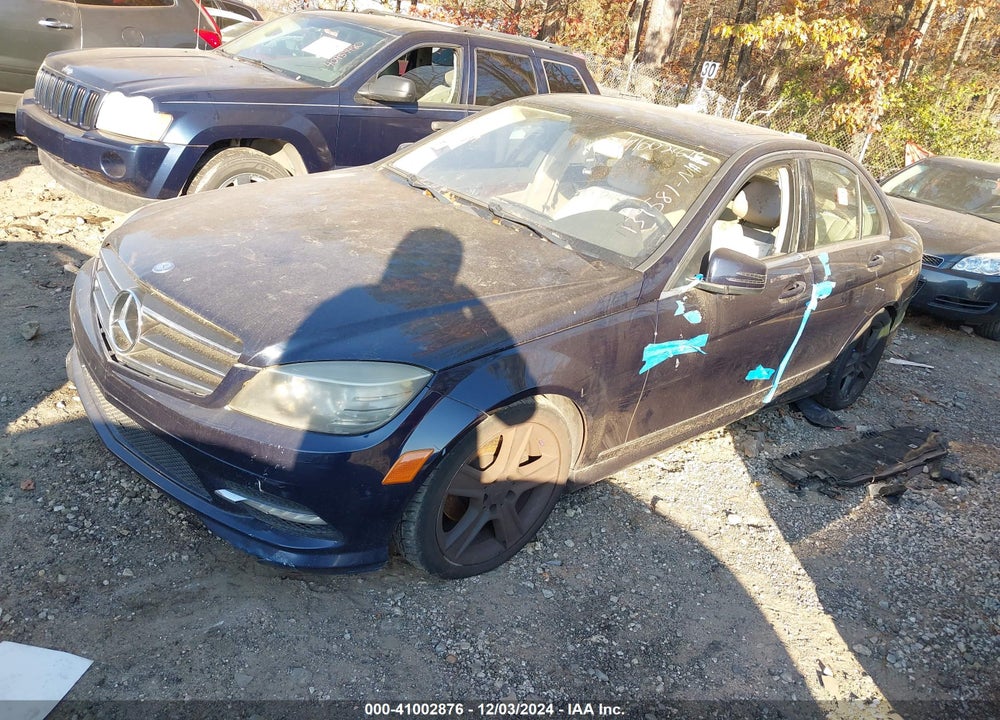 2011 MERCEDES-BENZ C 300 VIN: WDDGF5EB3BR139581