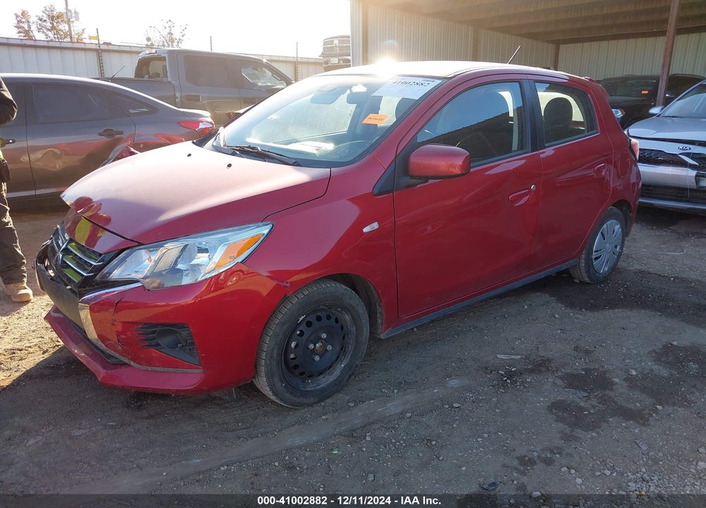 2022 MITSUBISHI MIRAGE VIN: ML32AUHJ8NH001841