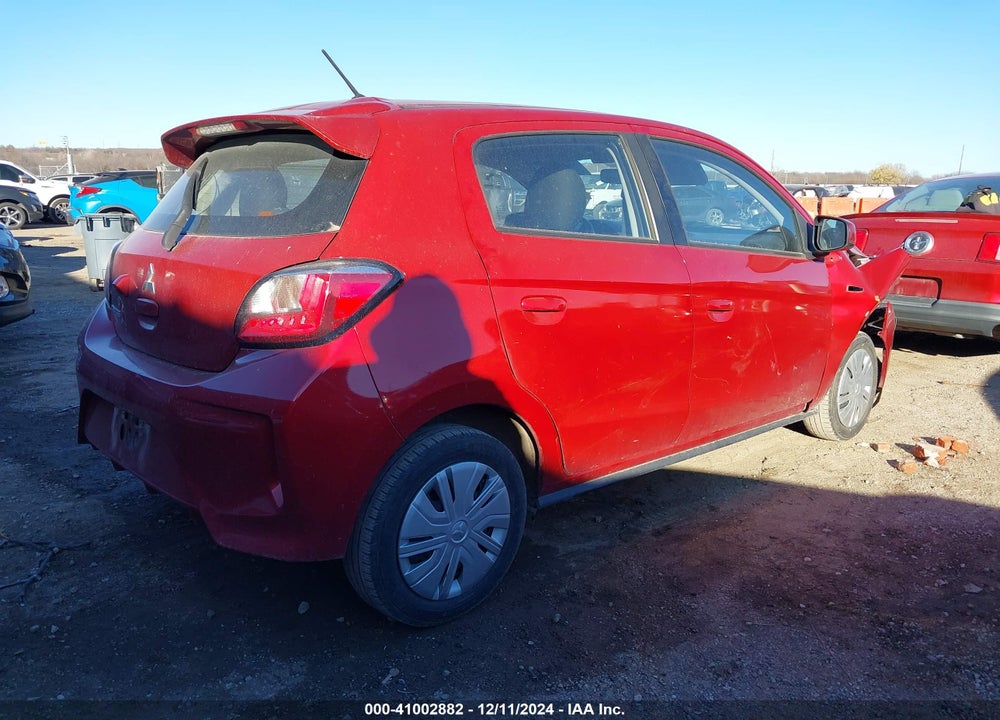 2022 MITSUBISHI MIRAGE VIN: ML32AUHJ8NH001841