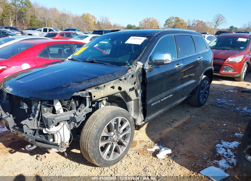 2018 JEEP GRAND CHEROKEE OVERLAND 4X2 VIN: 1C4RJECG3JC480741