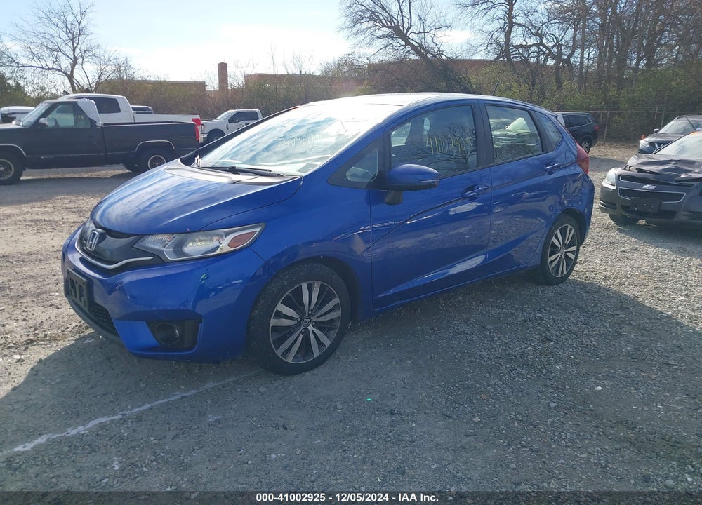 2017 HONDA FIT EX-L VIN: JHMGK5H98HS005213