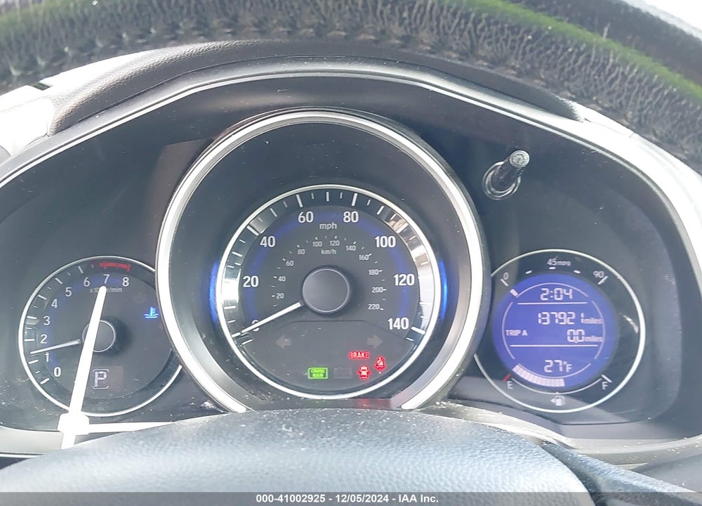 2017 HONDA FIT EX-L VIN: JHMGK5H98HS005213