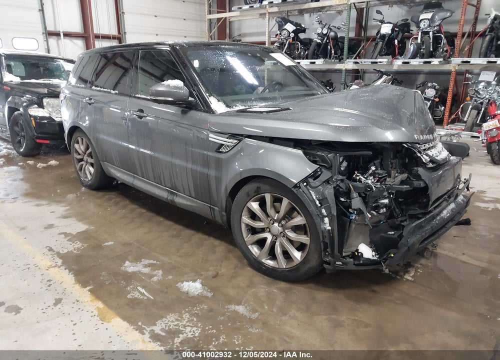 2017 LAND ROVER RANGE ROVER SPORT 3.0L V6 SUPERCHARGED HSE VIN: SALWR2FV5HA175020