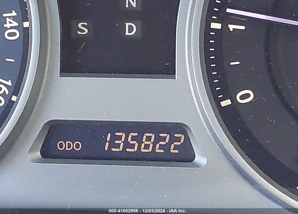 2008 LEXUS IS 250 VIN: JTHBK262X85062624
