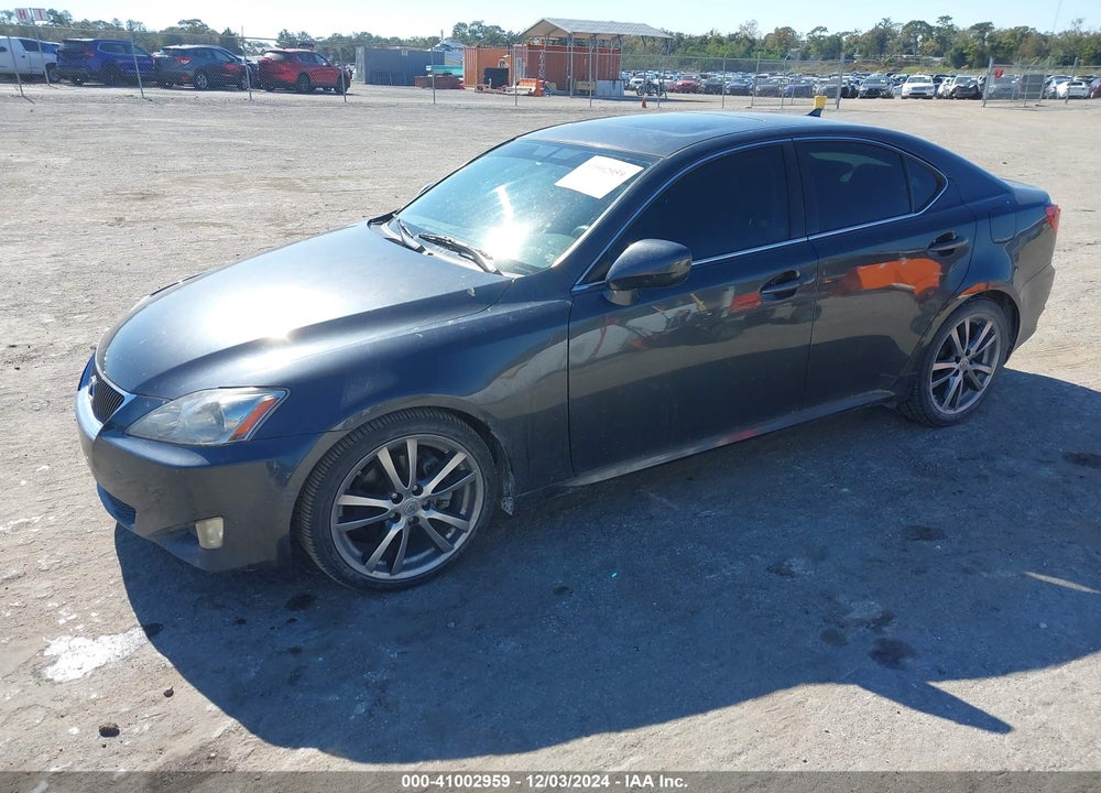 2008 LEXUS IS 250 VIN: JTHBK262X85062624
