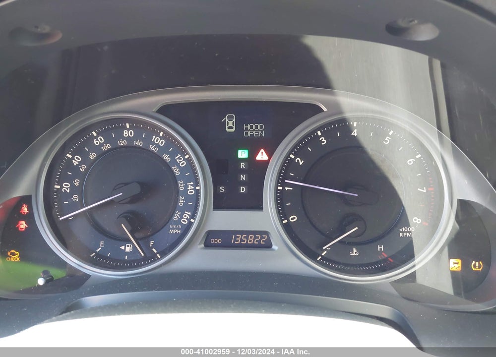 2008 LEXUS IS 250 VIN: JTHBK262X85062624