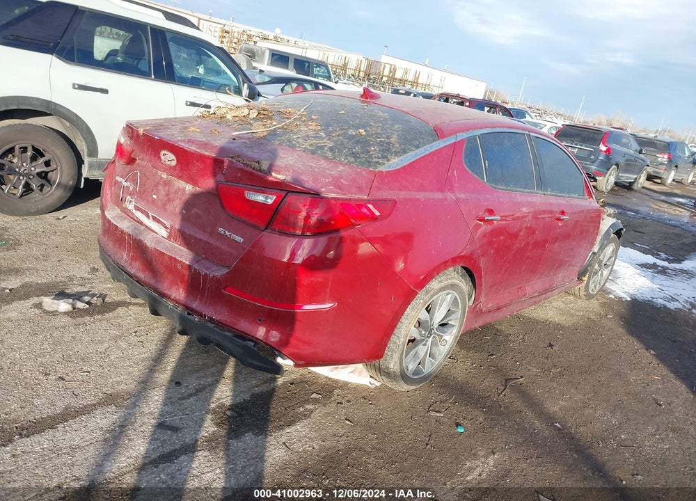 2015 KIA OPTIMA VIN: 5XXGR4A7XFG510855