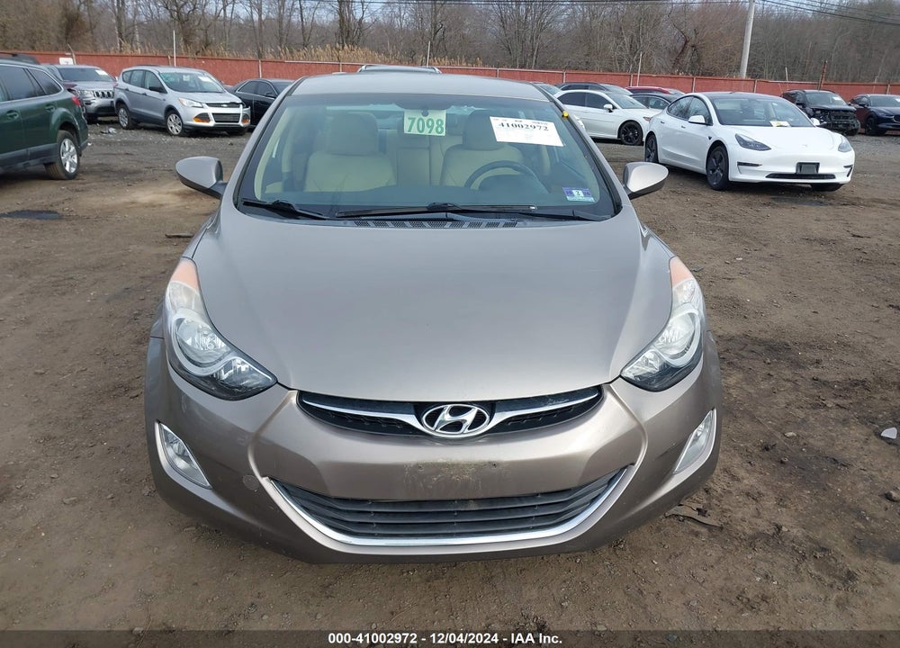 2013 HYUNDAI ELANTRA VIN: 5NPDH4AE6DH297778